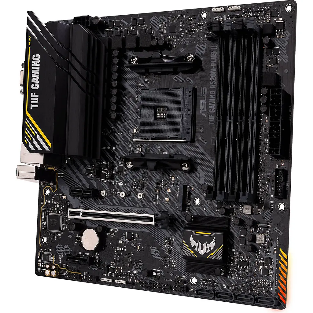 Материнская плата Asus TUF Gaming A520M-Plus II (90MB17G0-M0EAY0) [93574] - фото 3