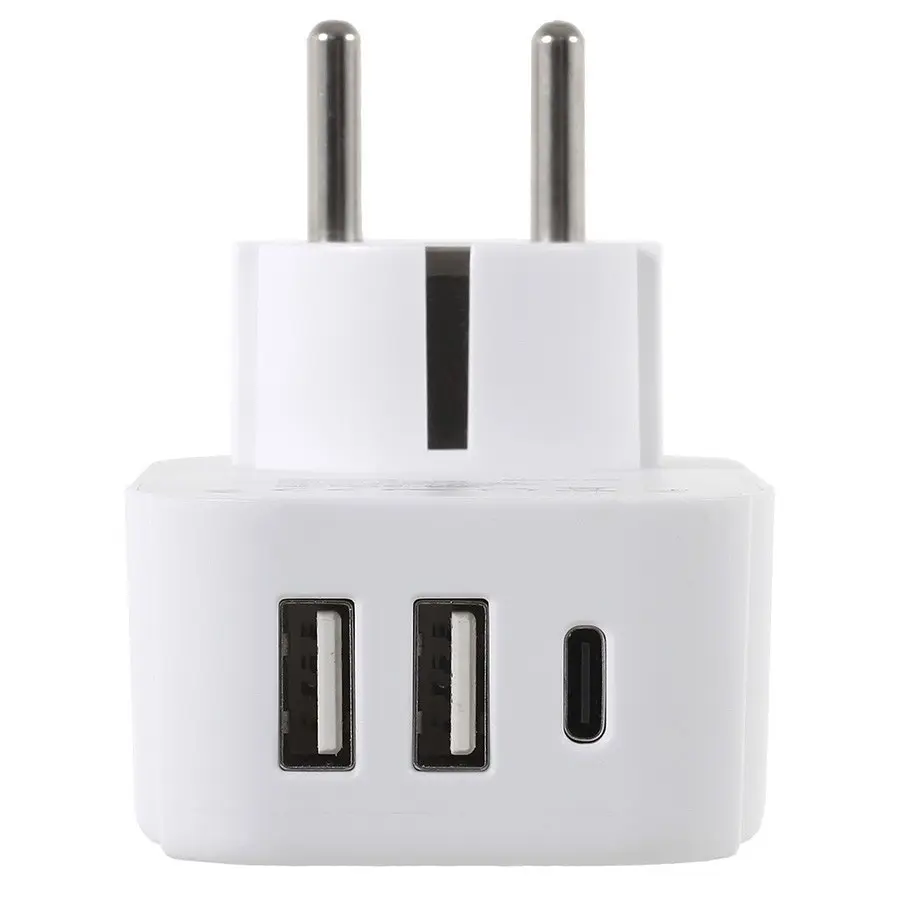 Адаптер Lifeventure European Travel Adaptor USB - фото 3