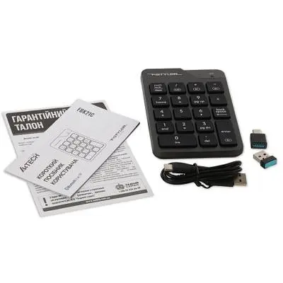 Клавіатура A4Tech FBK21C Wireless/Bluetooth Smoky Grey (4711421995108) - фото 9