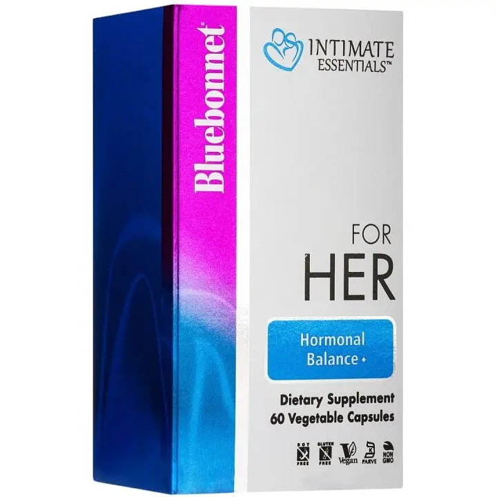 Натуральна добавка Bluebonnet Nutrition For Her Hormonal Balance, 60 вегакапсул