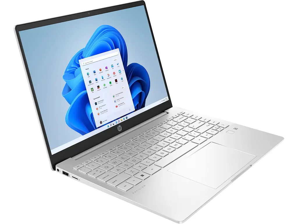 Ноутбук HP Pavilion Plus 14-eh1003ua 14' 2.8K OLED, Intel i7-13700H, 16GB, F1024GB, UMA, DOS, сріблястий (825D7EA) - фото 2