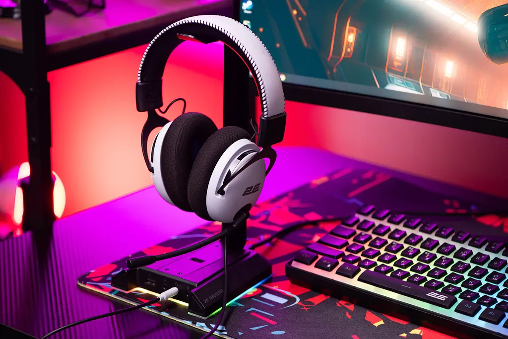 Ігрова гарнітура з мікрофоном 2E Gaming HG310 V2 White - фото 3