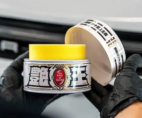 Твердий віск SOFT99 The King of Gloss White & Light 00178 для світлих автомобілів, 300 г, оригінал Японія - фото 3