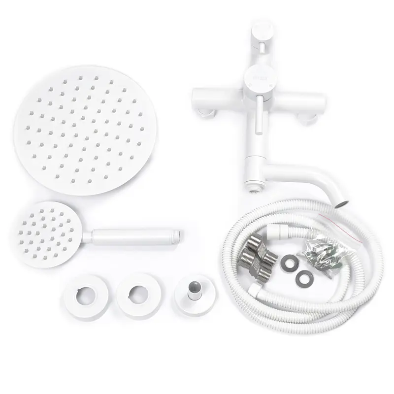 Душевая система Mixxus SUS-009-J white MI5758, Белый матовый - фото 3