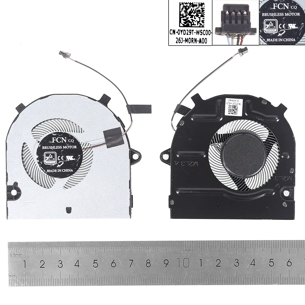 Вентилятор для Dell Latitude 3420 E3420 3520 E3520, (0YD29T, EG50050S1-CH80-S9A) - фото 3