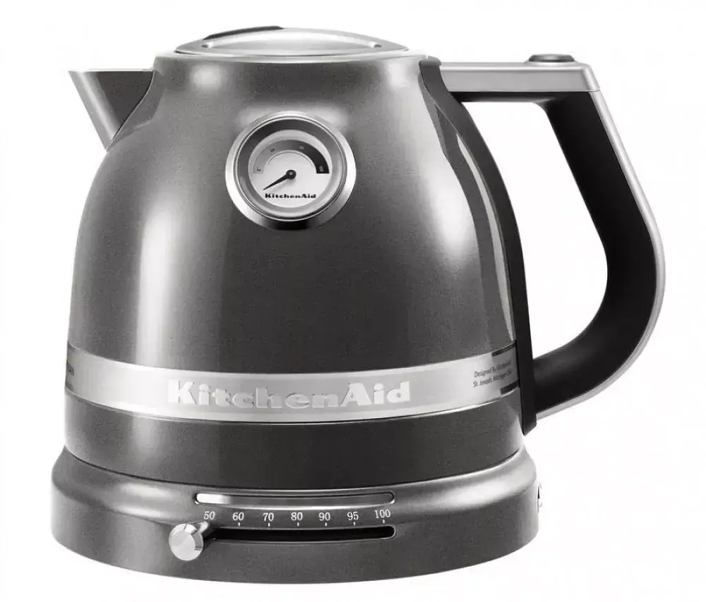 Електрочайник KitchenAid Artisan 1,5 л 5KEK1522EMS срібний медальйон