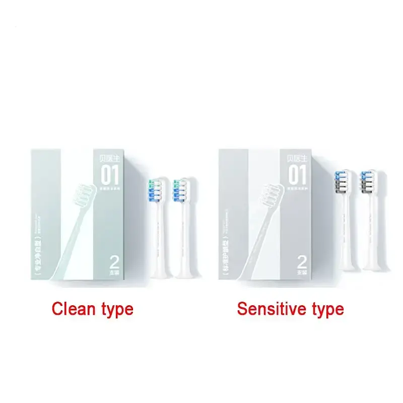 Насадки для зубної щітки Dr.Bei EB-N0202 Cleaning 2 pieces NUN4034RT - фото 6