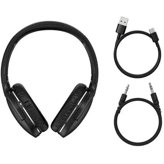 Бездротові навушники Baseus Encok Wireless headphone D02 Pro NGD02-C01 Black - фото 3