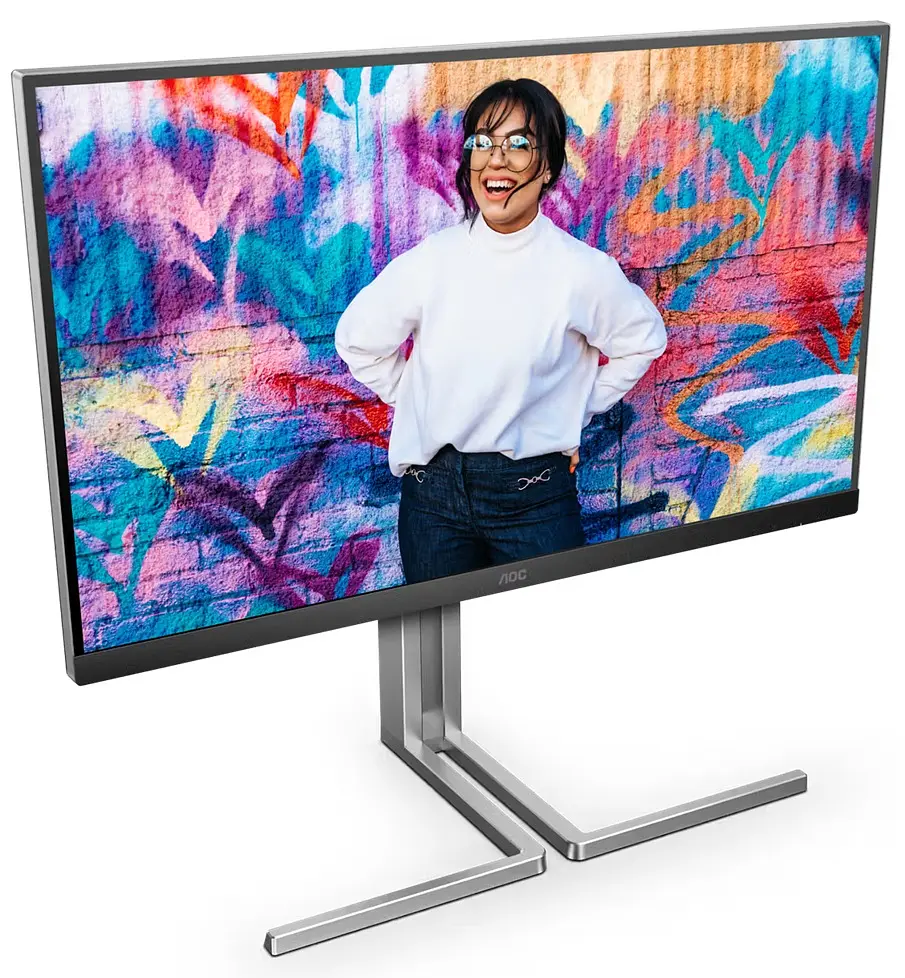 Монiтор 27" Q27U3CV Black AOC teh0027387 - фото 3