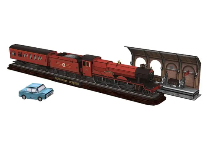 Пазл 4D Puzz 3D Хогвартский Экспресс Гарри Поттер Hogwarts Express Set 3D puzzle 180 эл. (4dpuz001) - фото 5
