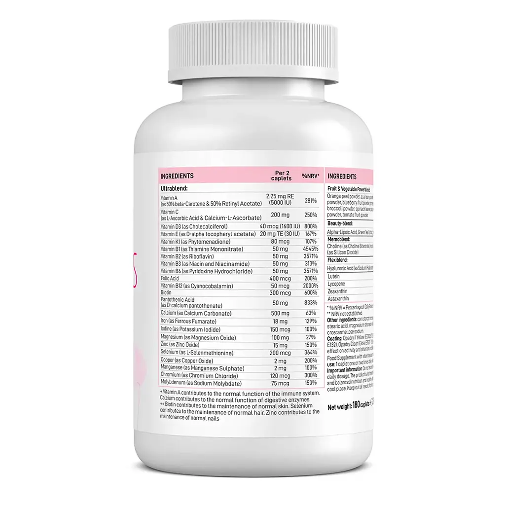 Мультивитамины VPLab Ultra Women Multivitamin 180 caps (1086-2022-10-1448) - фото 2