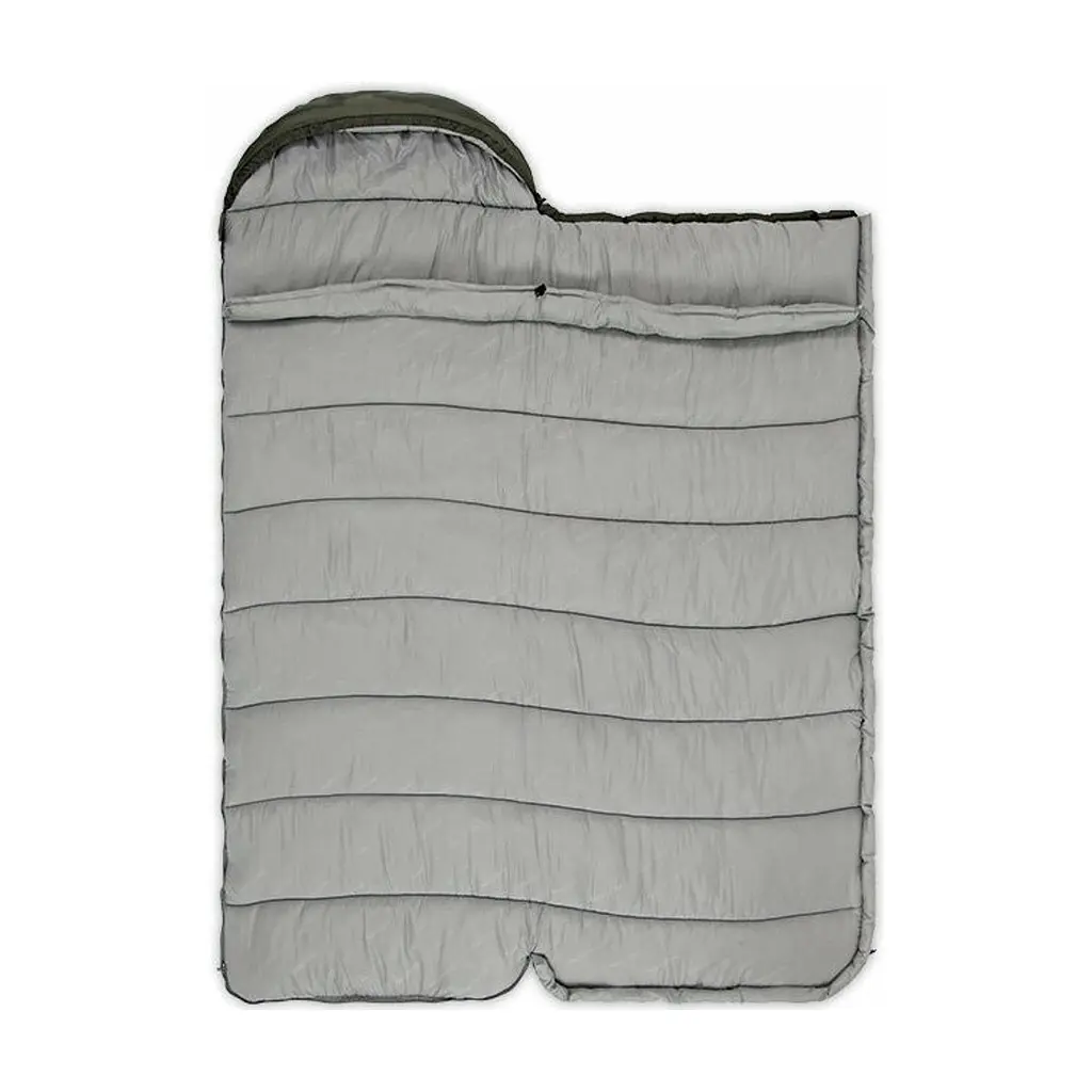 Спальний мішок Naturehike U350 NH20MSD07 Hollow Cotton Right Brown (6927595767221-R) - фото 3