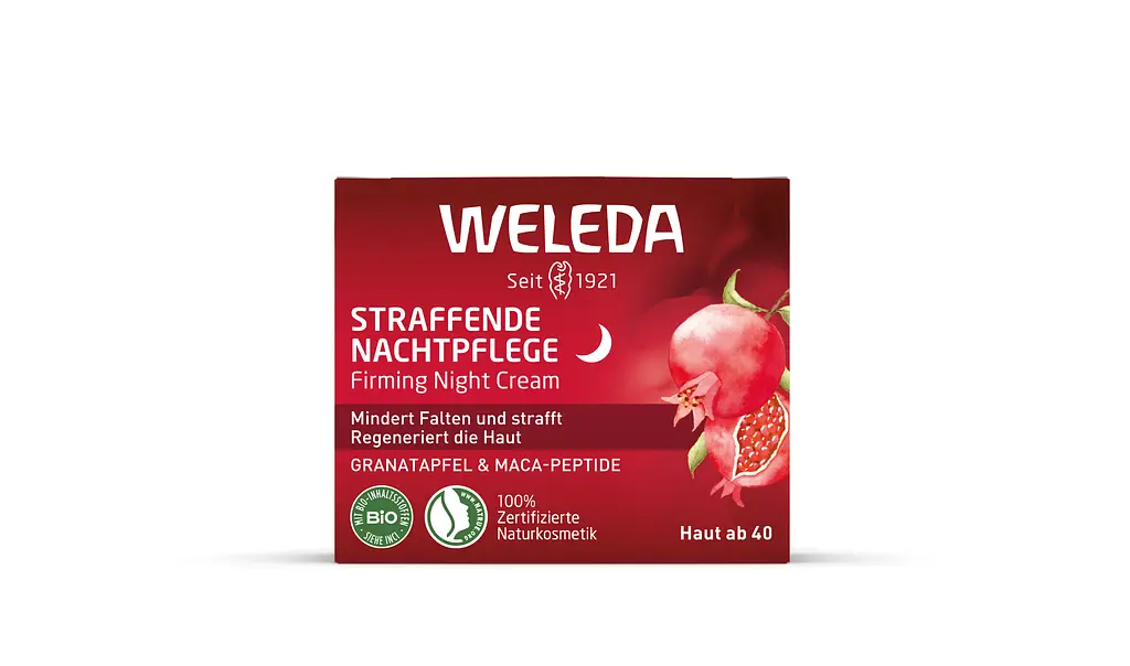 Крем-лифтинг ночной Weleda Гранат и пептиды Маки перуанской, 40 мл - фото 3