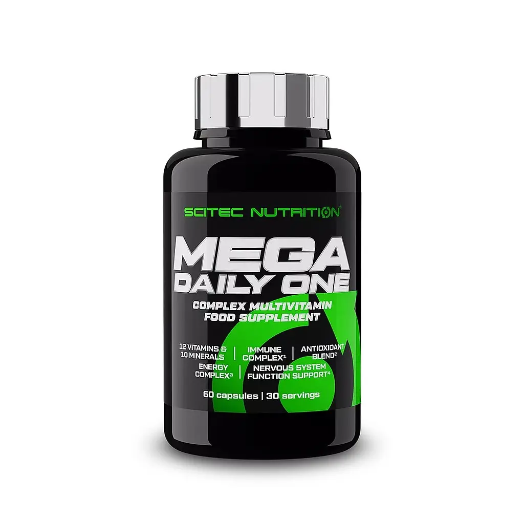 Вітаміни та мінерали Scitec Nutrition Mega Daily One, 60 капсул