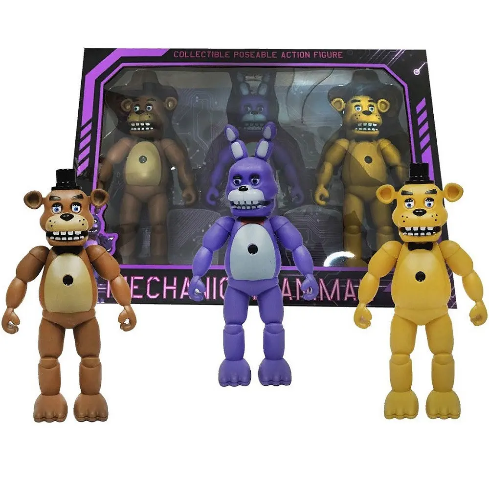 Набір Фігурок з Підсвіткою Аніматроніки Five Nights at Freddy's 5 ночей із Фредді Фнаф - фото 3