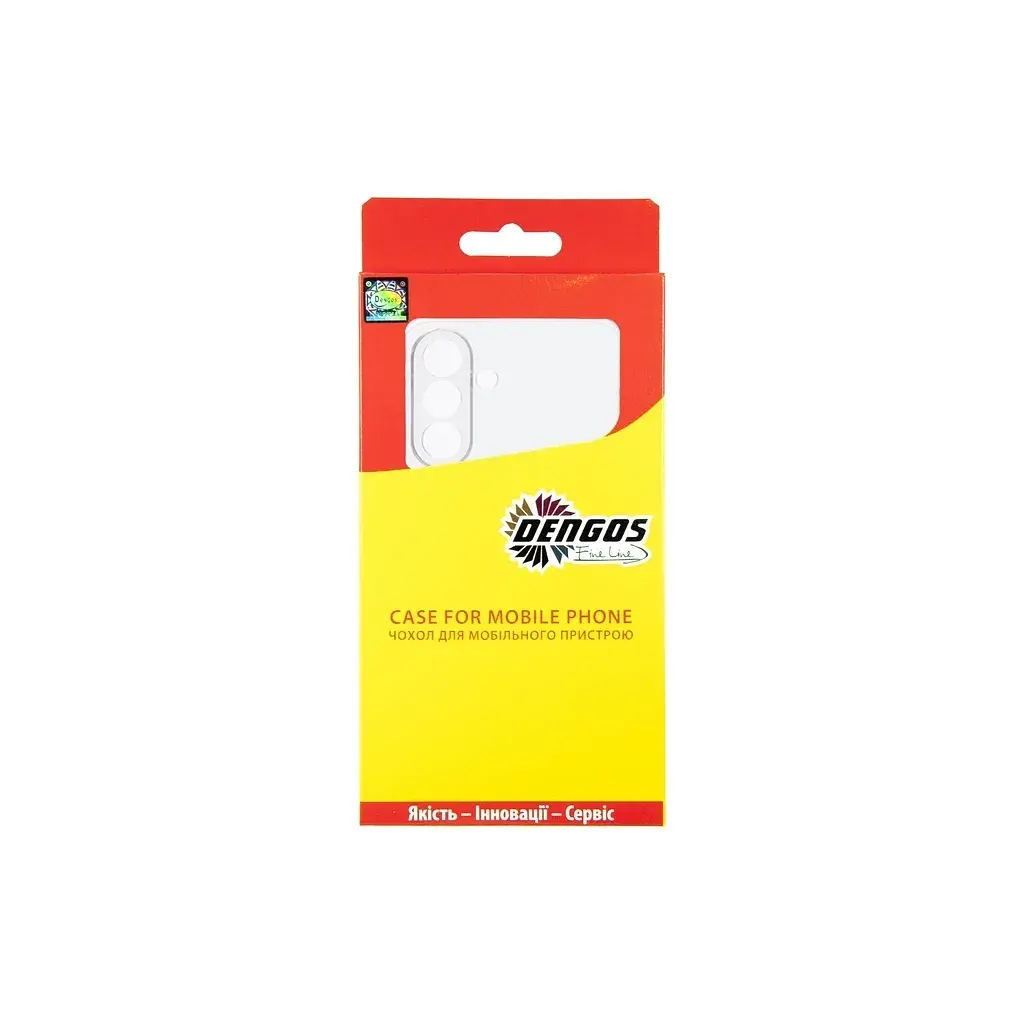 Чохол до мобільного телефона Dengos TPU Cover + Glass Samsung Galaxy A57 Transparent (DG-KM-198) - фото 7