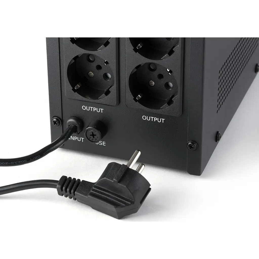 Пристрій безперебійного живлення Vinga LCD 1200VA metal case (VPC-1200M) - фото 11