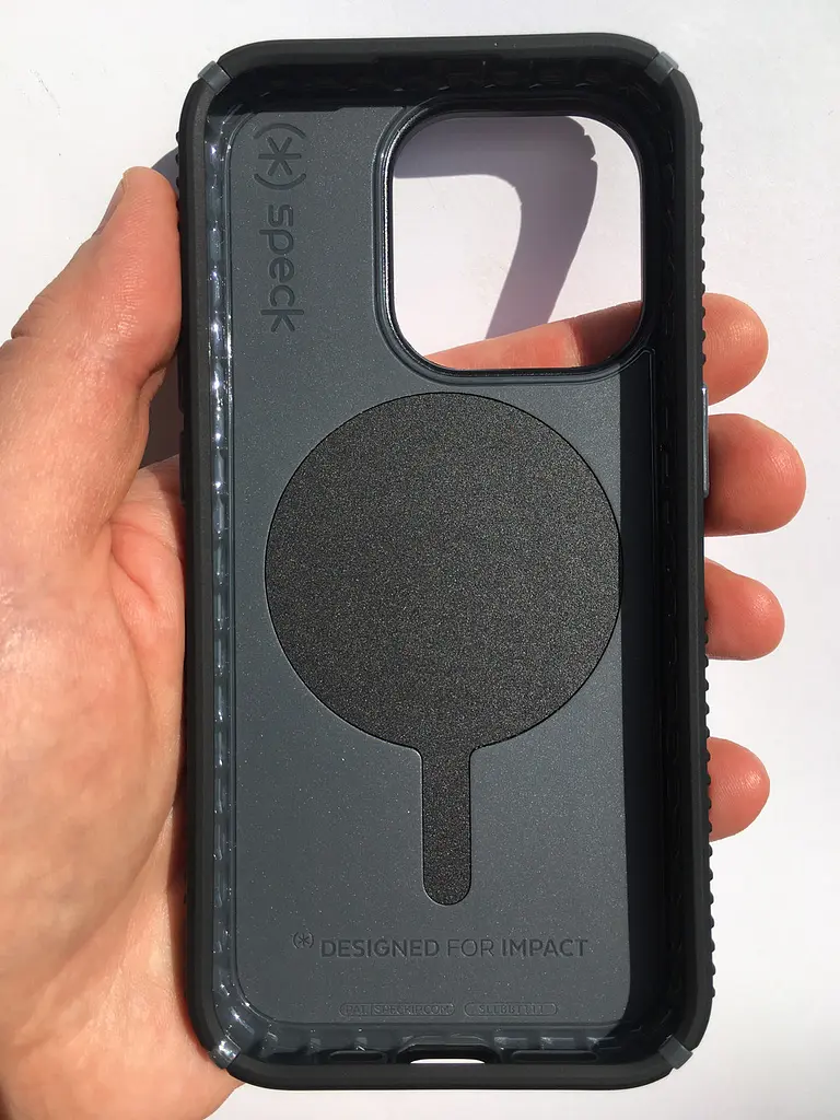 Оригінальний протиударний чохол для iPhone 15 PRO Speck Presidio2 Grip MagSafe Black 150563-3205 - фото 5
