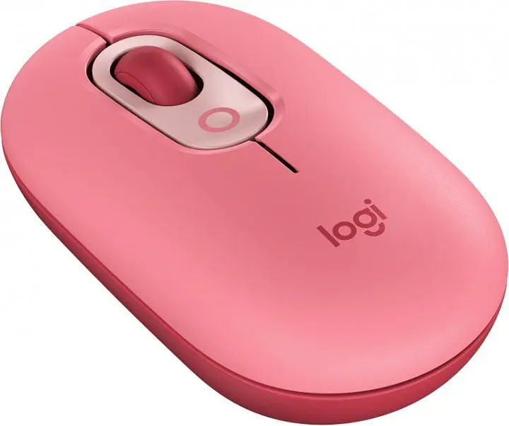 Миша Logitech POP Mouse Bluetooth Heartbreaker Rose (910-006548) [69017] - фото 2