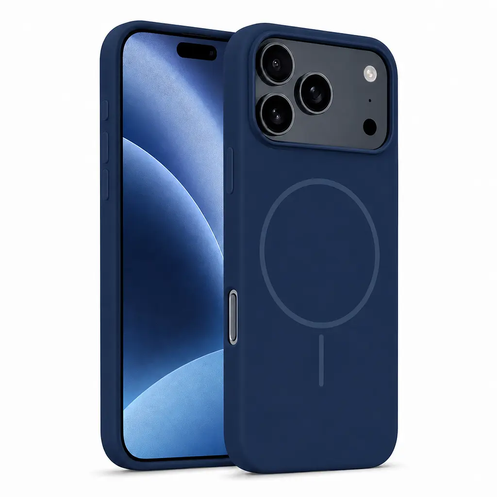 Чохол MAKE Apple iPhone 17 Pro Max Silicone Solo Denim - фото 4