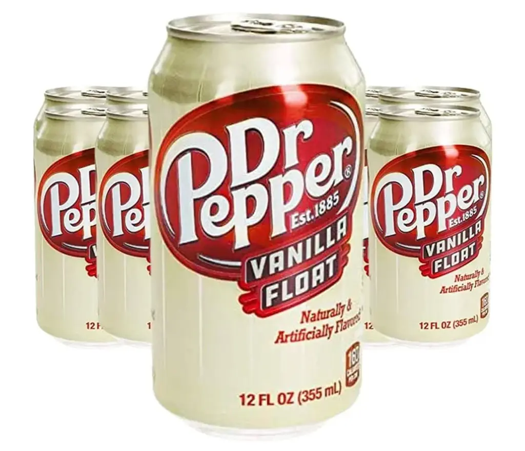 Газований напій Dr Pepper Vanilla Float Cans 12 х 355 мл - фото 3