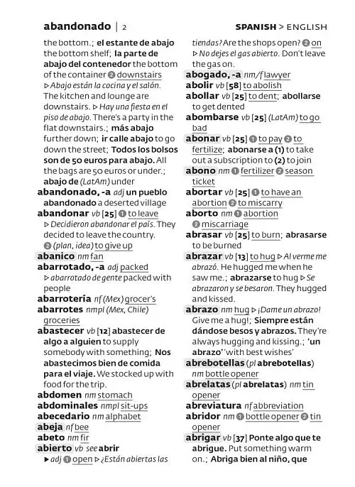 Collins Spanish School Dictionary - фото 3
