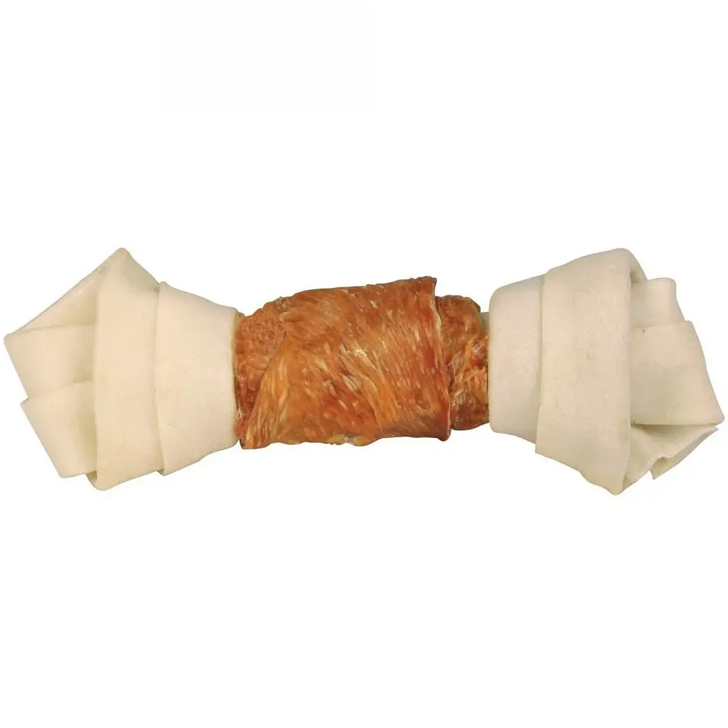 Лакомство для собак Trixie Кость для чистки зубов Denta Fun с курицей 18 см 1 шт. 120 г (31324_1шт) - фото 2