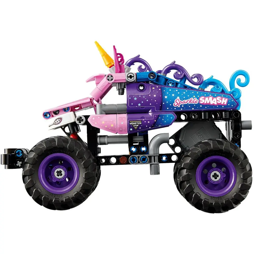 Конструктор LEGO Technic Monster Jam Sparkle Smash с функцией Pull-Back 343 детали (42220) - фото 3