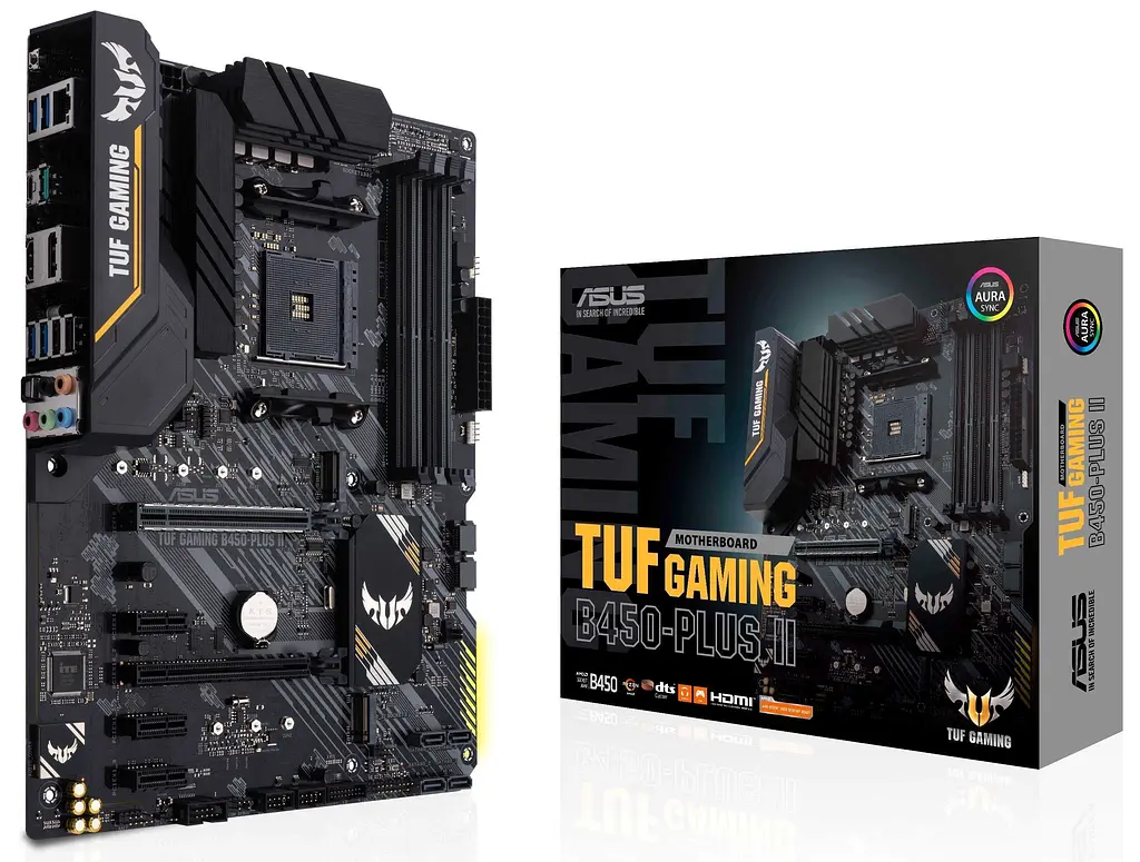 Материнська плата ASUS TUF GAMING B450-Plus II (TUF Gaming B450-Plus II) (Socket AM4, AMD B450, ATX) - фото 9