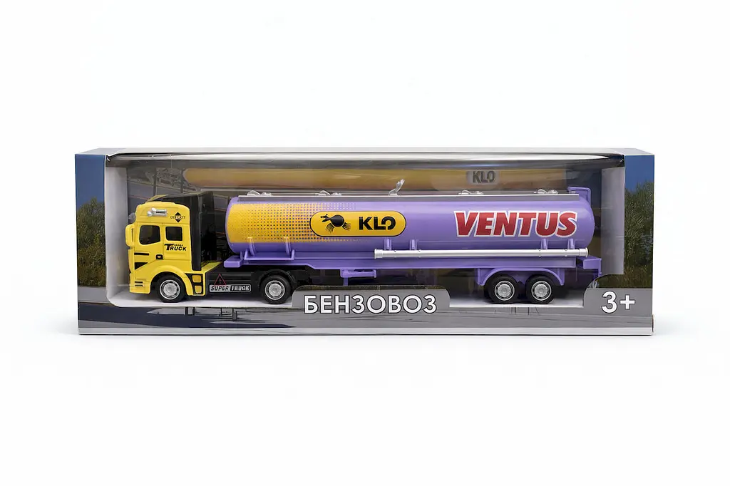 Масштабна модель бензовоза KLO 1:43 (6952110120205) - фото 2