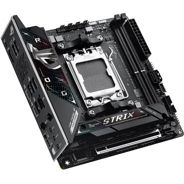 Материнская плата Asus Rog Strix B850-I Gaming WIFI sAM5 B850 2xDDR5 M.2 HDMI USB Type-C WiFi BT mITX - фото 6