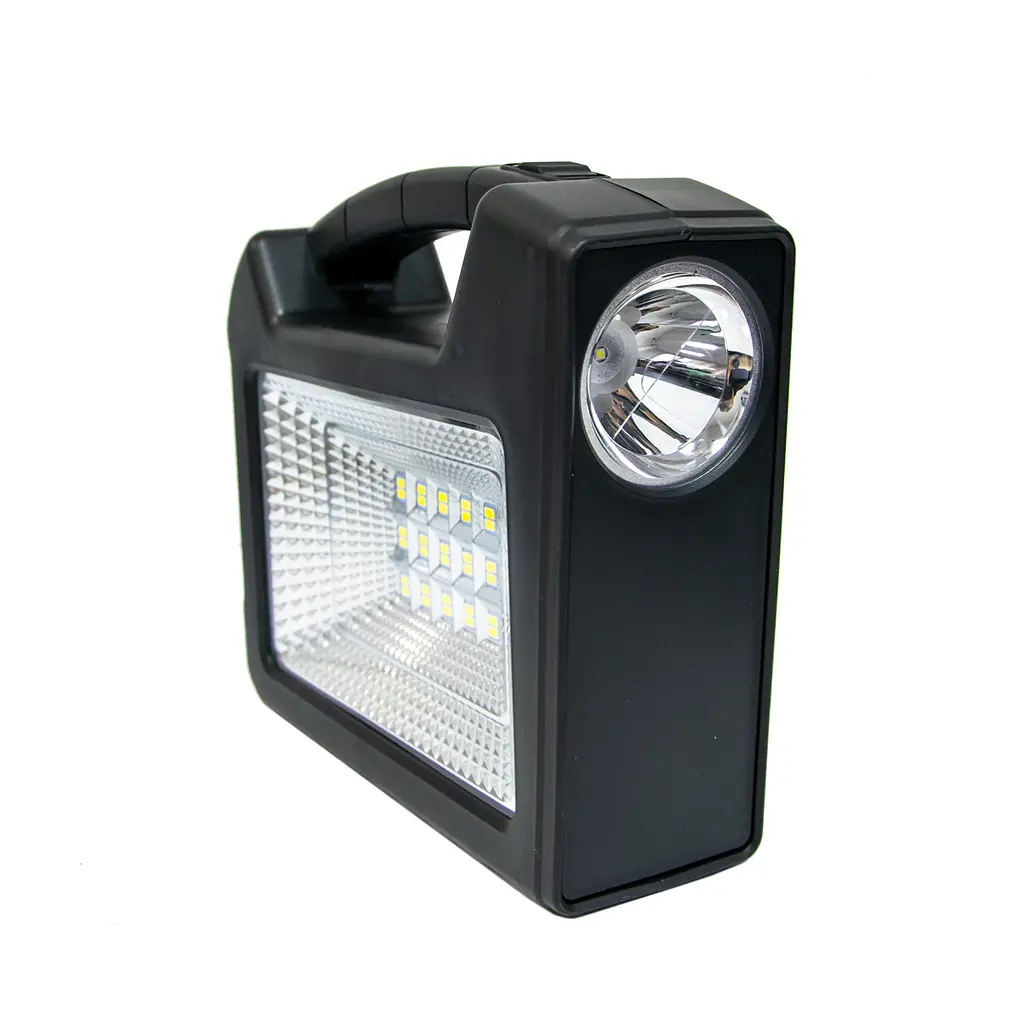Прожектор акумуляторний GDTIMES GD-103 30 W LED, лампа ліхтар переносний світлодіодний прожектор на акумуляторі - фото 3