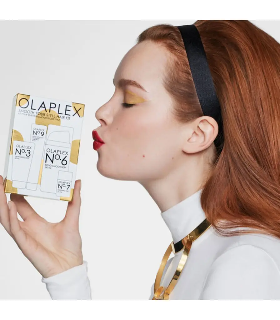 Набор для волос Olaplex Smooth Your Style Hair Kit: эликсир 30 мл + сыворотка 20 мл + крем 100 мл + масло 7.5 мл - фото 5