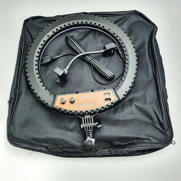 Світлодіодна кільцева лампа XPRO ZB-R14 35 см (MER-14339_1302) - фото 5