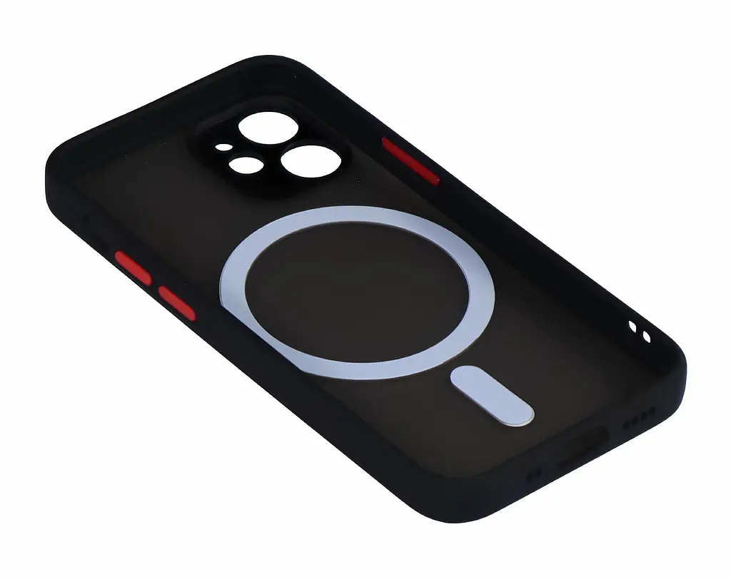 Магнитный чехол XON PhoneCase Magnetic для iPhone 12 Mini (PCMB1112000B 9472) Черный - фото 4