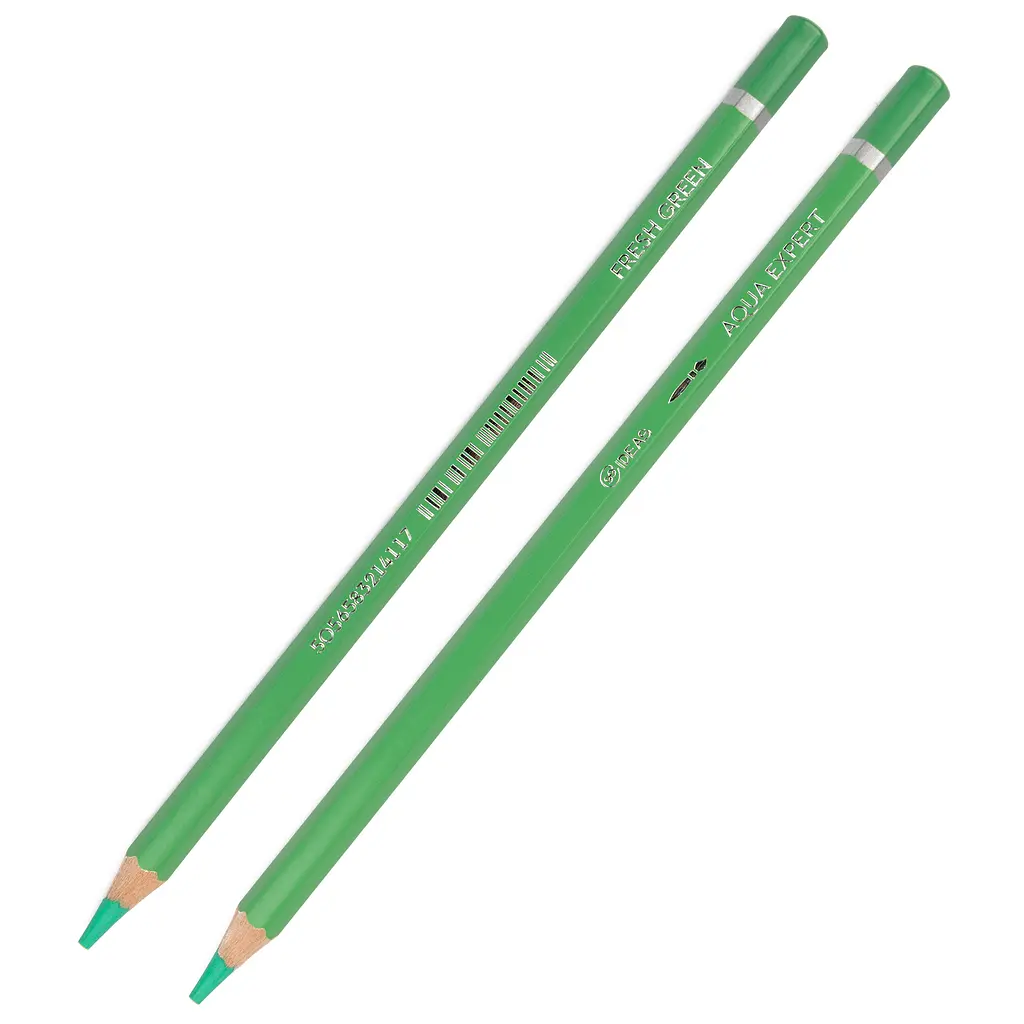 Олівець акварельний 99IDEAS "Aqua Expert", Fresh Green/Свіжо-зелений, 99AE-FRGR - фото 2