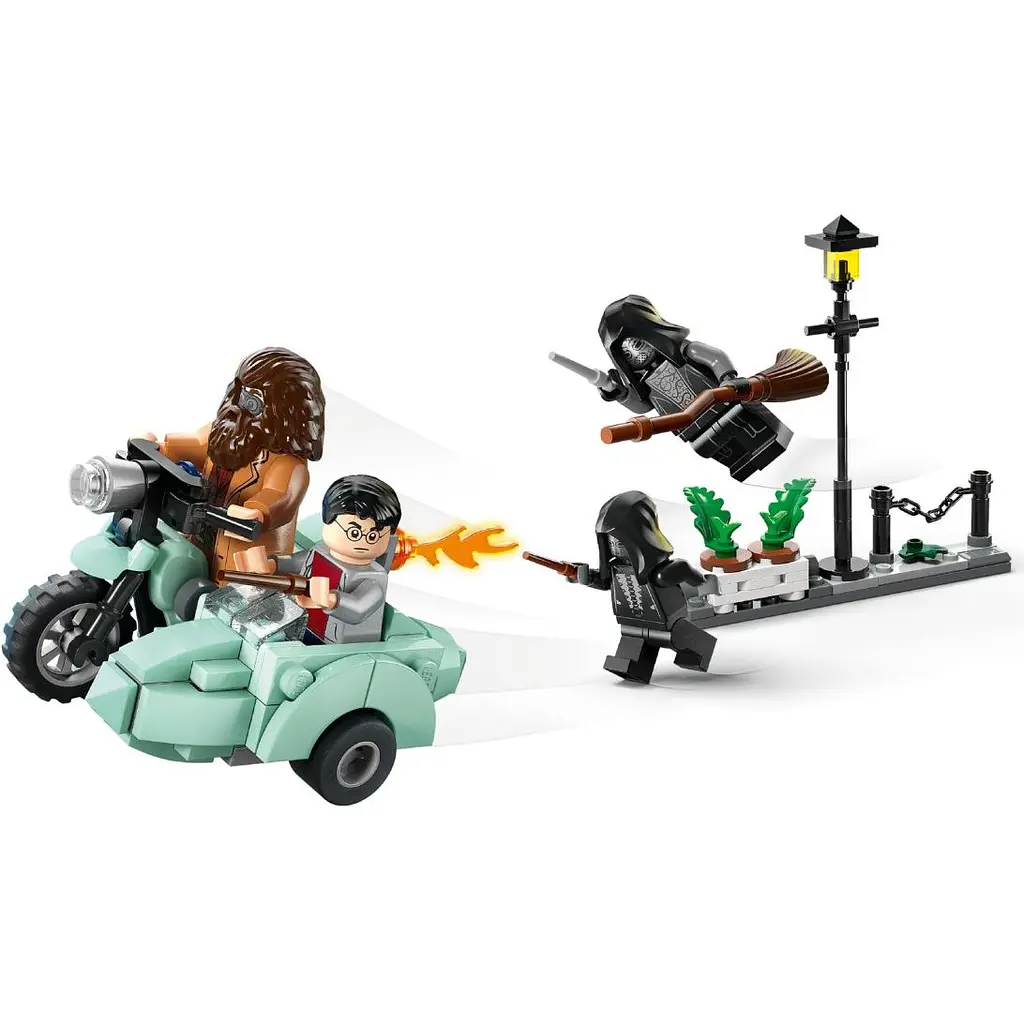 Конструктор LEGO Harry Potter Геґрід і Гаррі: Втеча з Тисової вулиці 124 деталі (76459) - фото 4