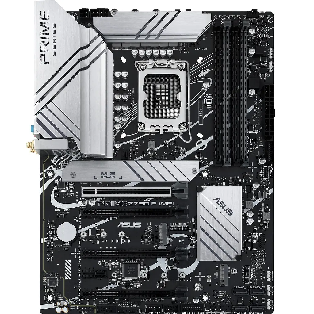 Материнская плата PRIME Z790 WIFI s1700 Z790 4xDDR5 M.2 HDMI DP Wi-Fi BT ATX Asus teh0019000 - фото 2