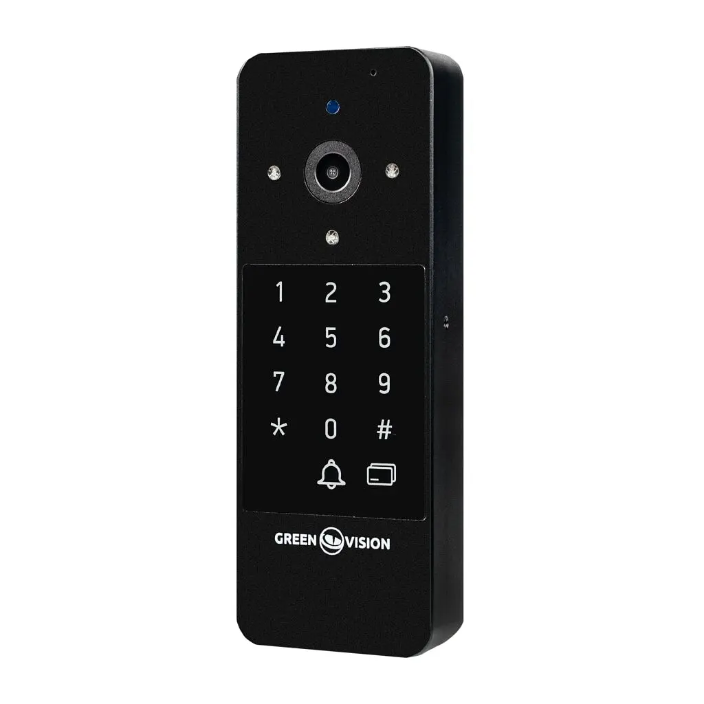 Виклична панель GreenVision AHD GV-007-M-PV10-160 Black - фото 2