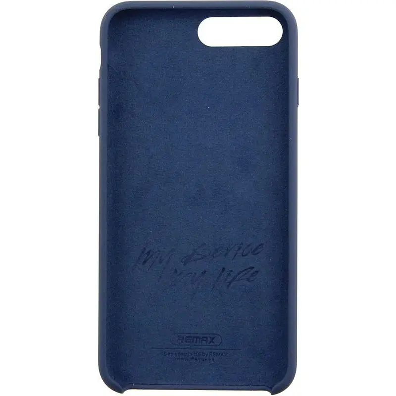 Чехол-накладка Remax Kellen Series Case Apple iPhone 7 Plus Blue - фото 4
