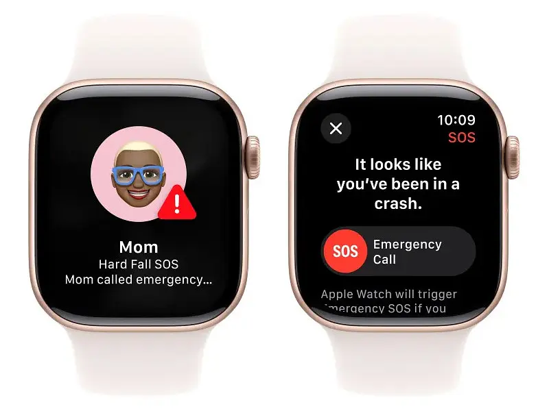 Смарт-годинник Apple Watch Series 10 GPS 46mm Rose Gold Alu. Case w. Light Blush Sport Band - M/L (MWWU3) - фото 7