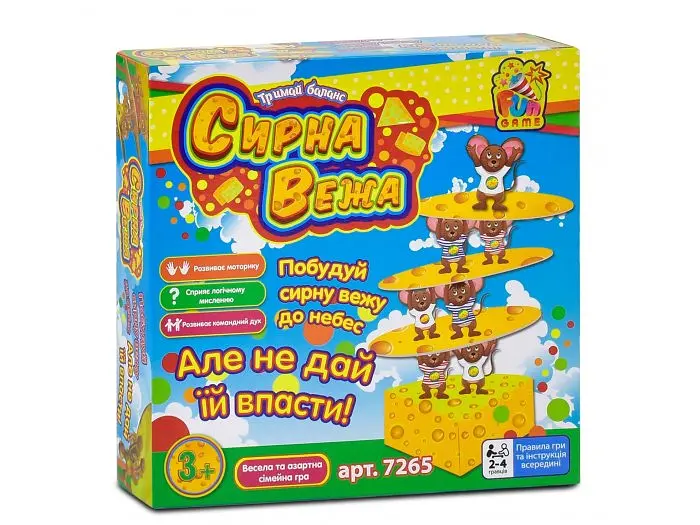 Настільна гра Сирна вежа, Fun Game - фото 3