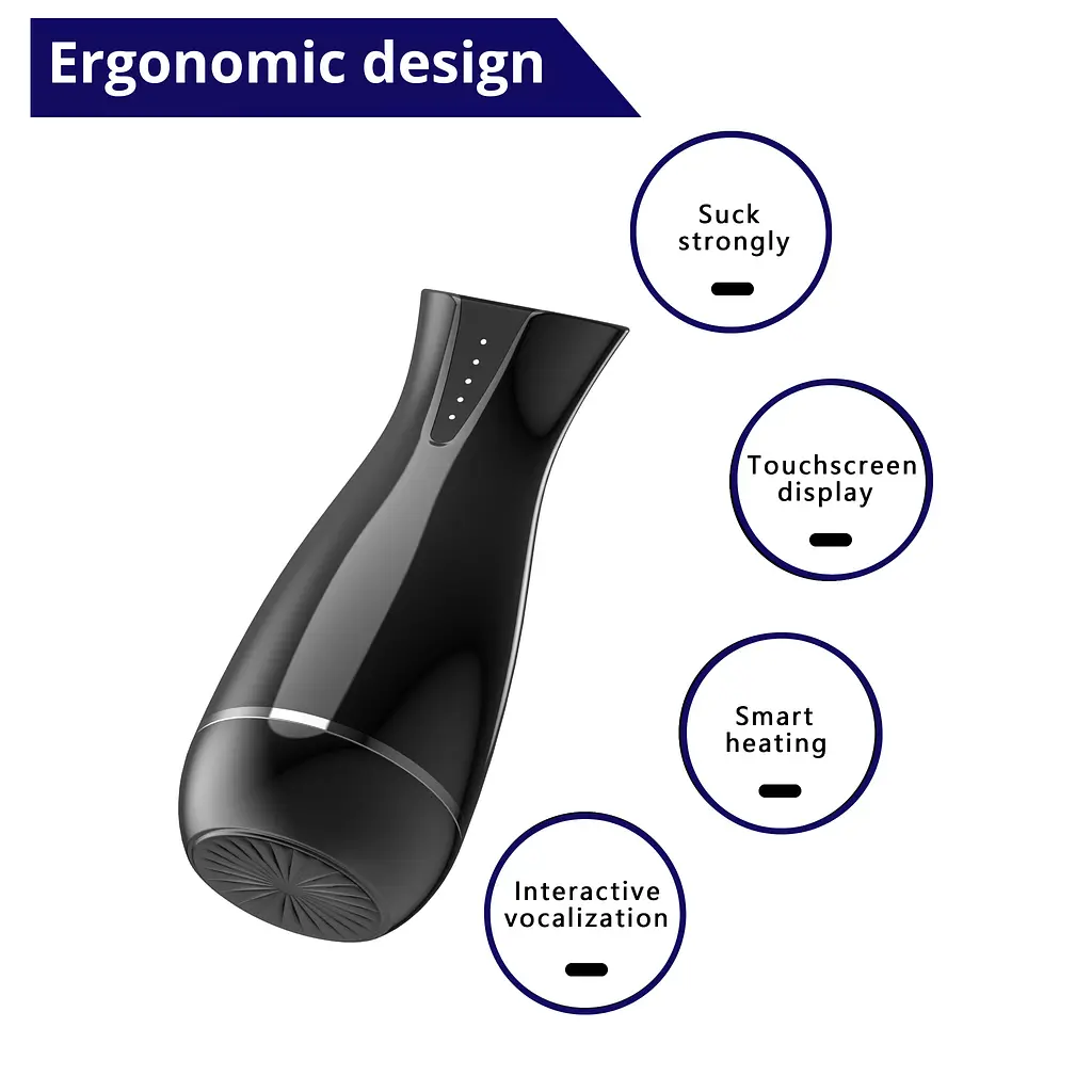 Мастурбатор Erospace Men’s Play Vacuum Male Masturbator B6 - фото 6