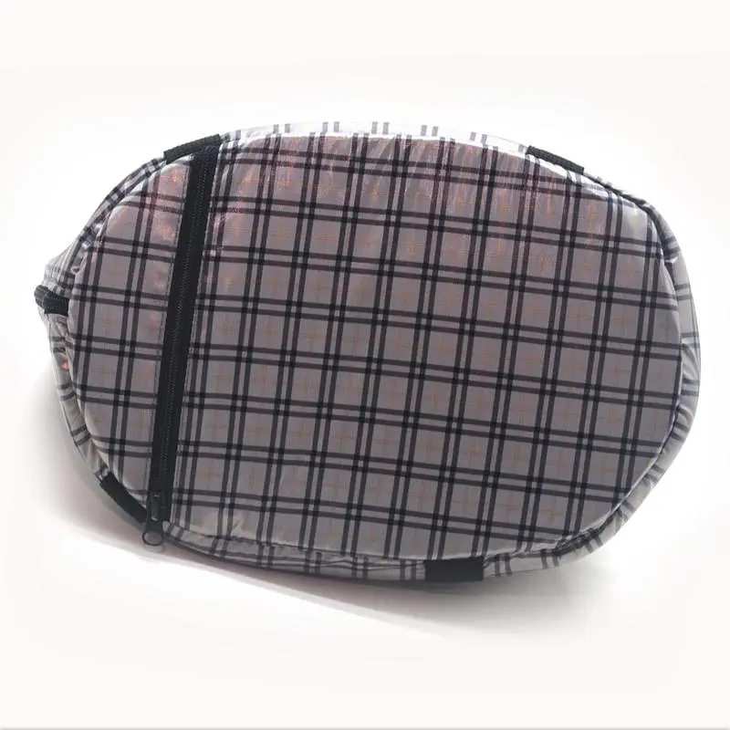 Сумка переноска Zoo-hunt Клетка для кошек и малых пород собак серая №2 27х47х35 см - фото 2