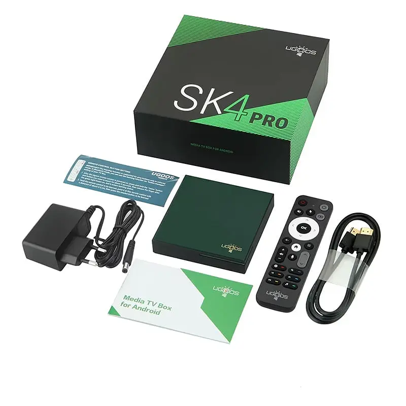 Смарт ТВ приставка Ugoos SK4 Pro 4/64 Гб Smart TV Box Android 14 - фото 2