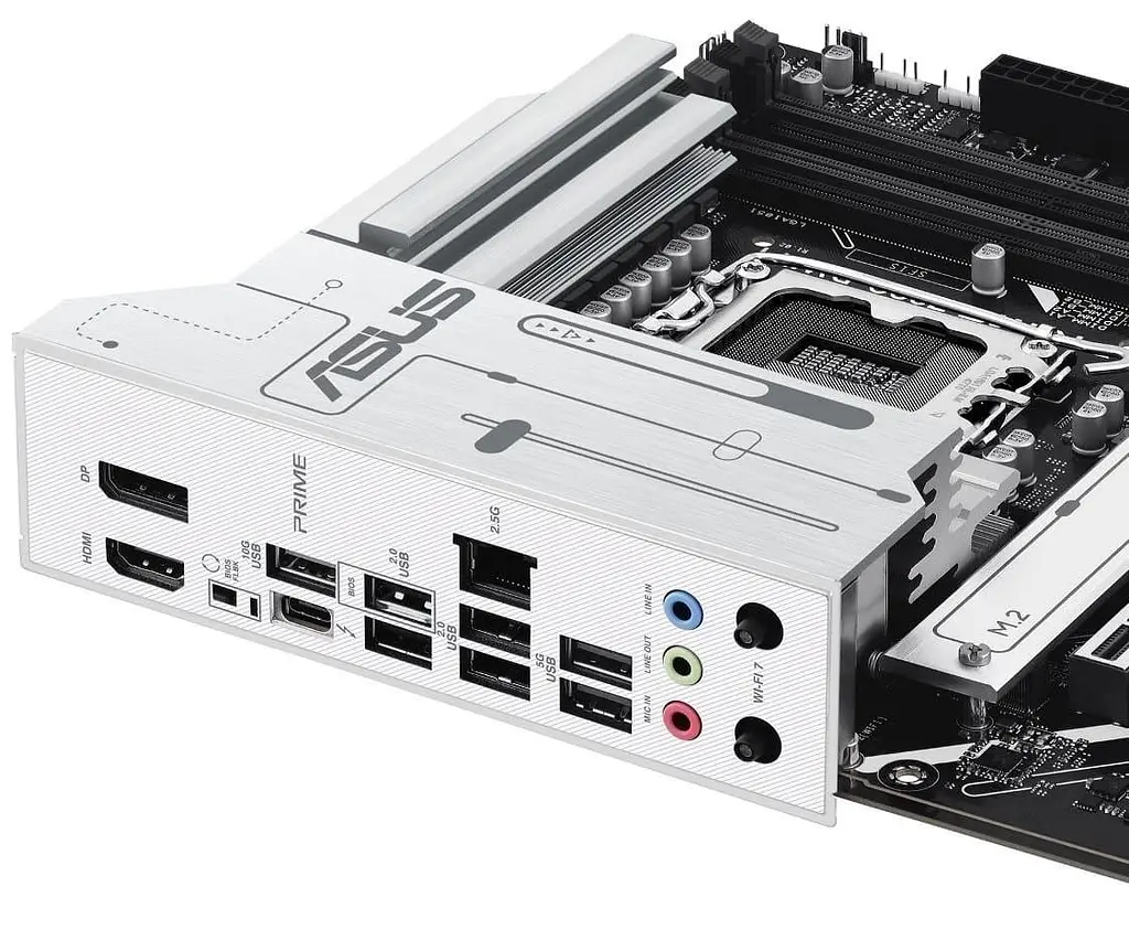 Материнська плата ASUS PRIME Z890-P WIFI (PRIME Z890-P WIFI) (Socket 1851, Intel Z890, ATX) - фото 5