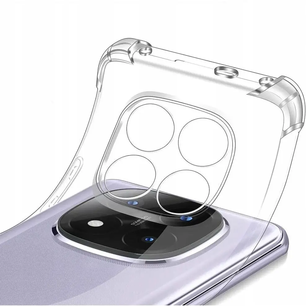 Панель BeCover Anti-Shock для Xiaomi Redmi Note 14 Pro 4G Clear (713036) - фото 2