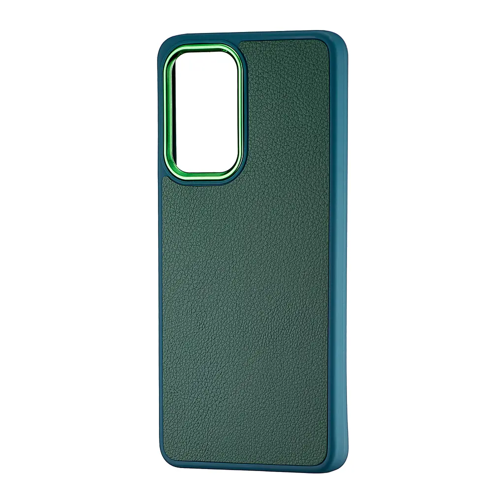Чохол Leather Case Samsung A53 5G (A536) Dark Green