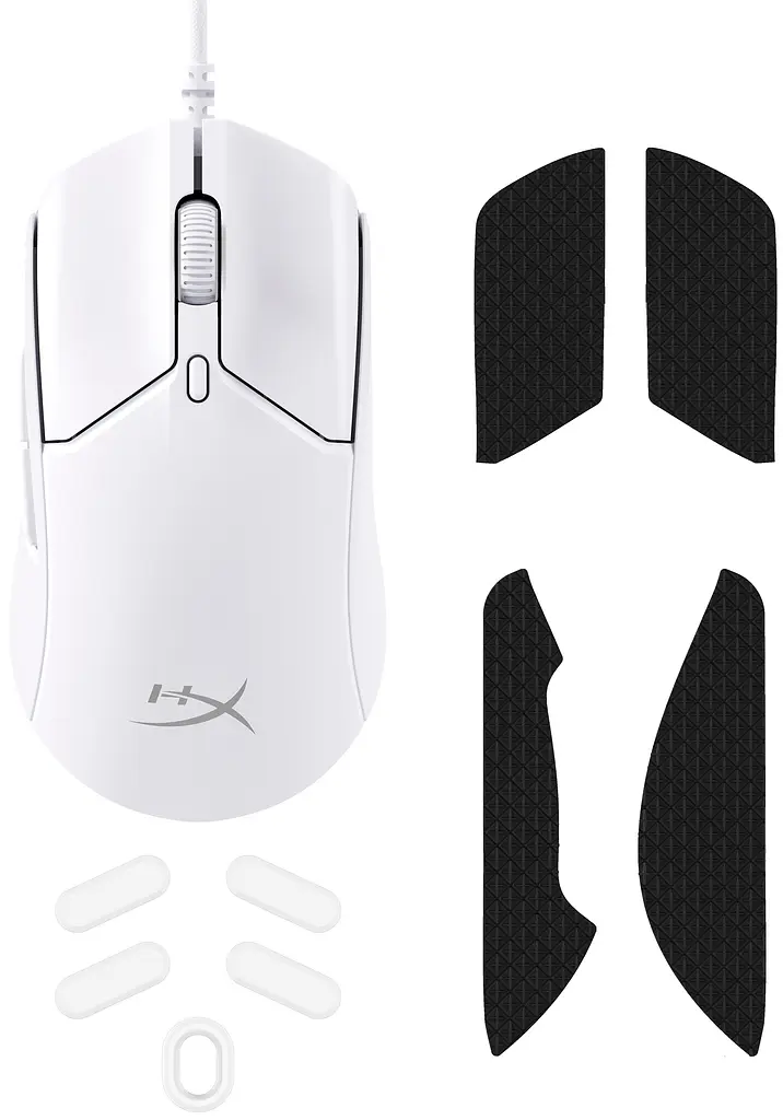 Комп'ютерна миша HyperX Pulsefire Haste 2 RGB USB-A USB білий teh0013998 - фото 3