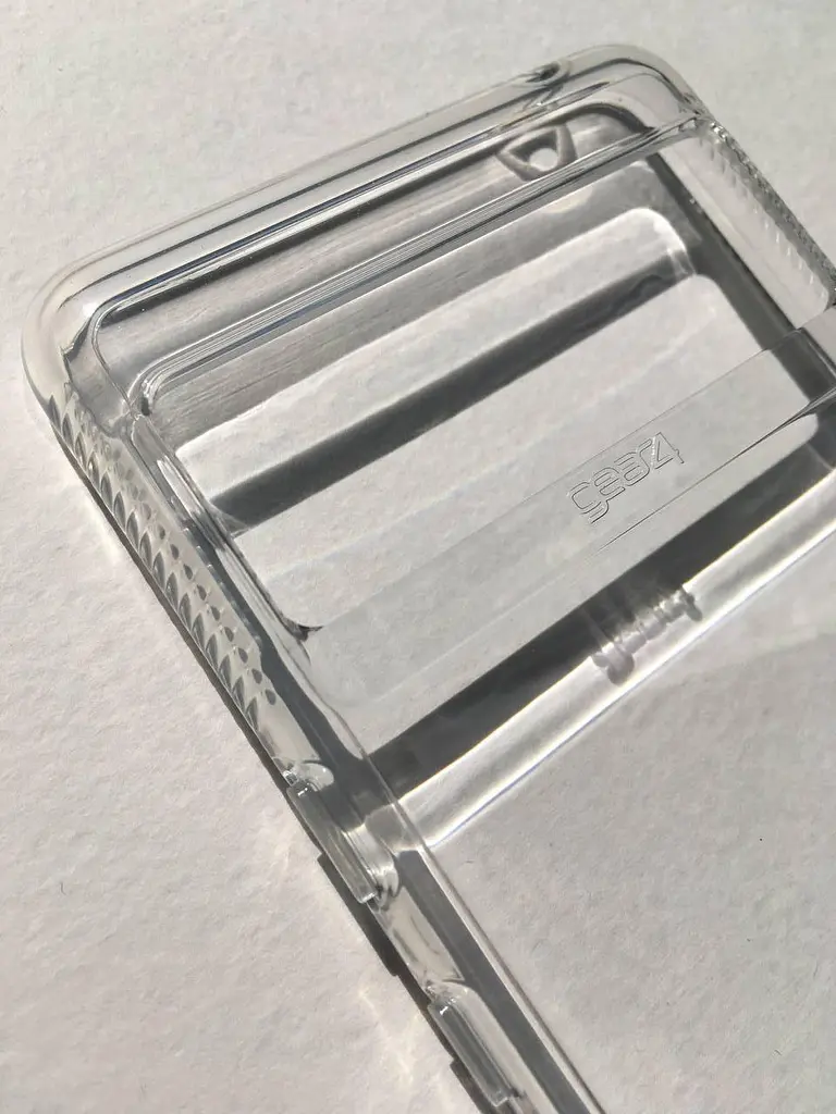 Оригінальний протиударний чохол для Google Pixel 7 Pro GEAR4 Crystal Palace прозорий з антимікробним покриттям - фото 4
